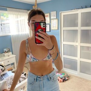 San Lorenzo multicolored bikini top